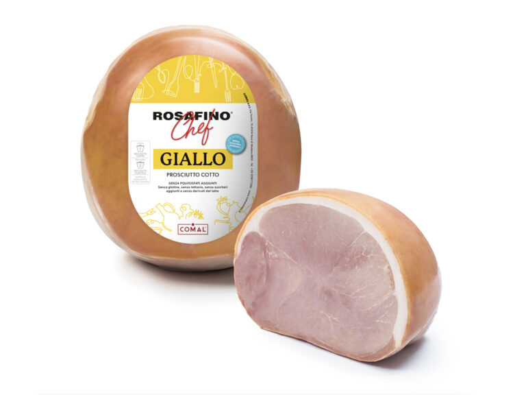 Prosciutto cotto Rosafino Giallo COMAL hams
