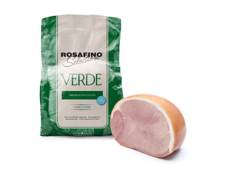 Prosciutto cotto Rosafino Selection Verde COMAL hams